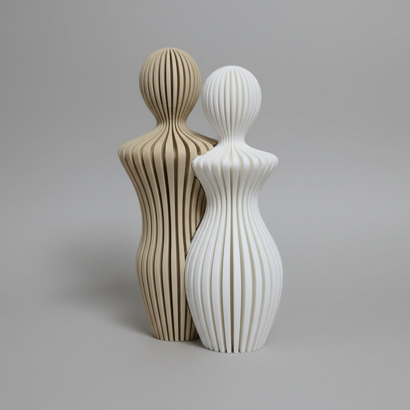 Statue couple sans enfant