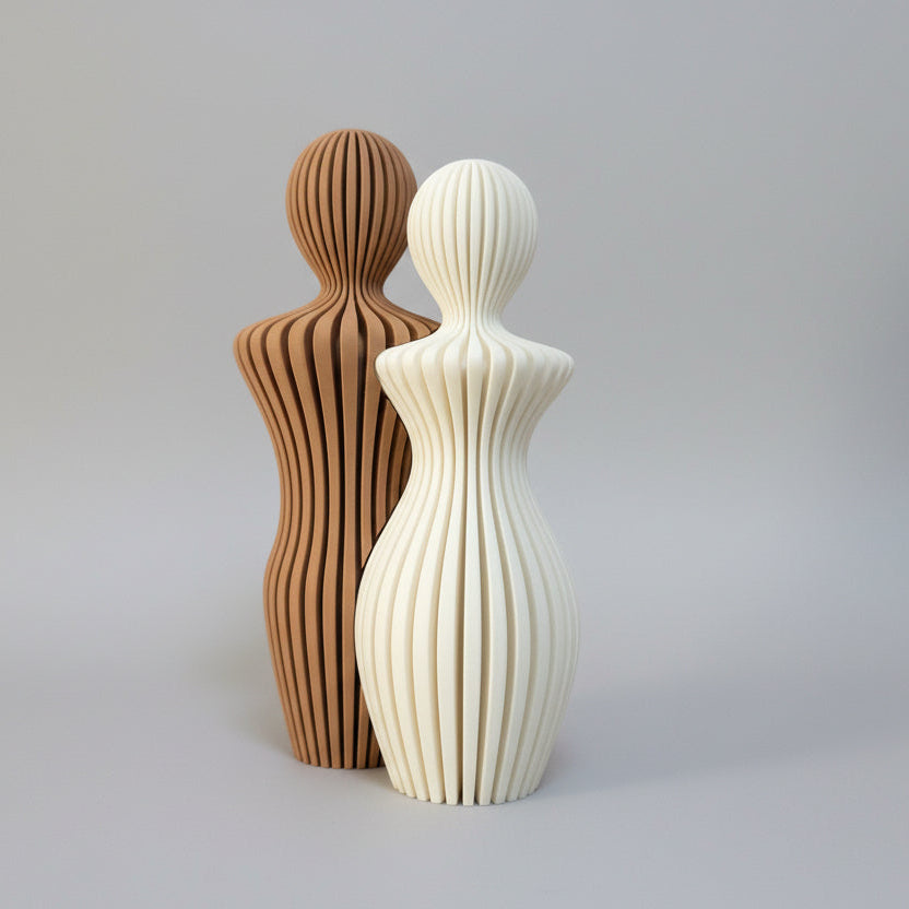 Statue couple sans enfant