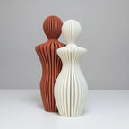Statue couple sans enfant Domua