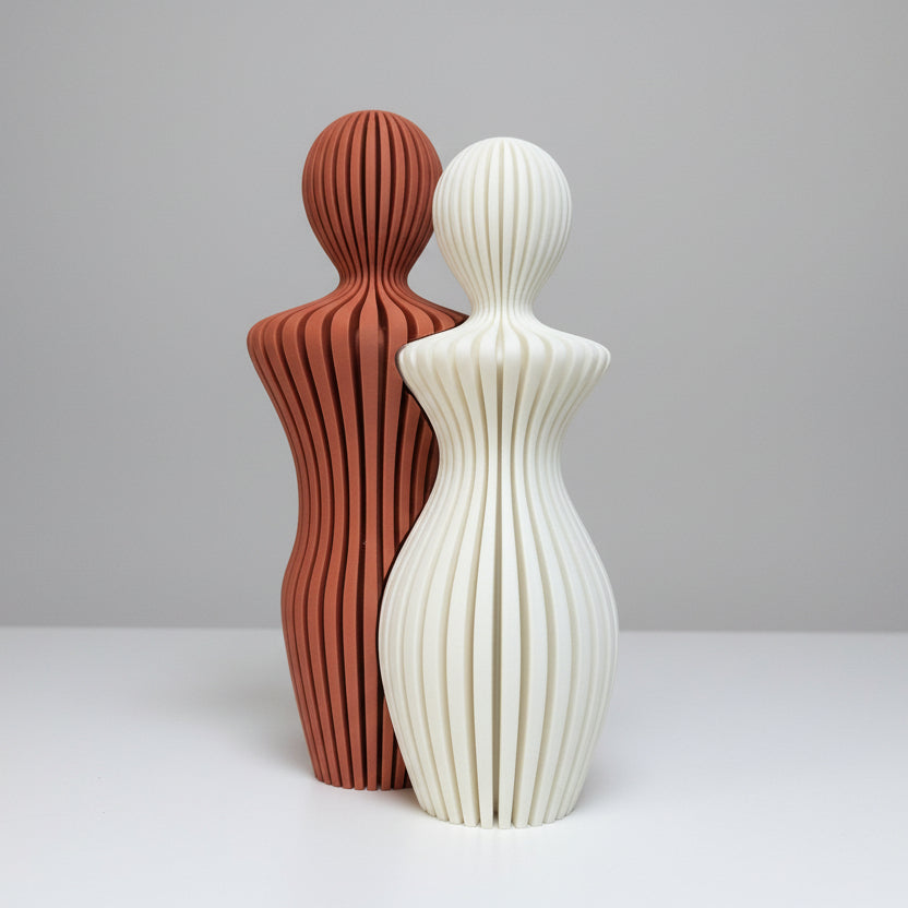 Statue couple sans enfant