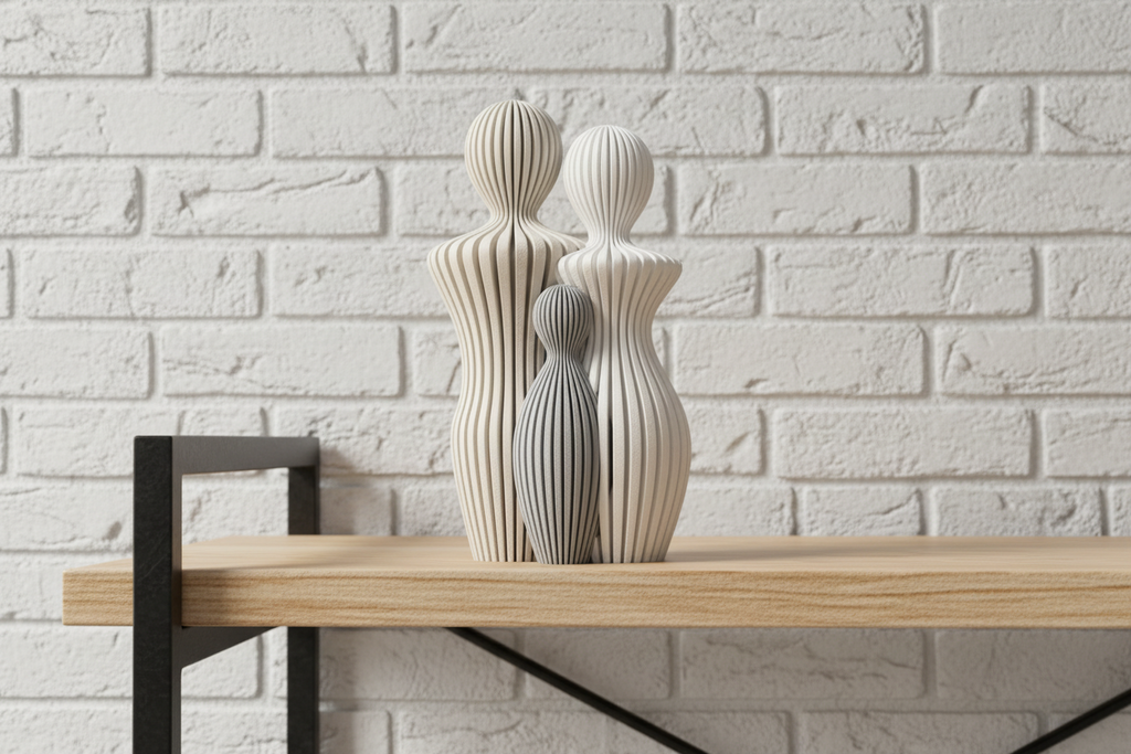 Sculpture Famille – Personnalisable Domua