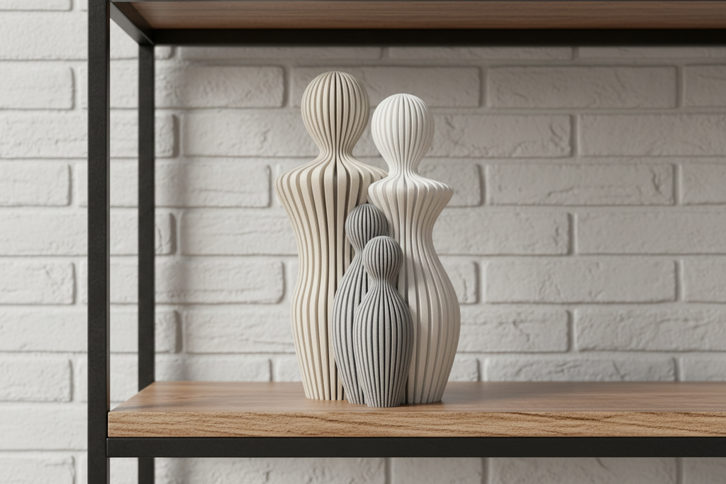 Sculpture Famille – Personnalisable Domua