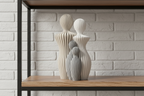 Sculpture Famille – Personnalisable Domua